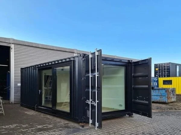 20-Fuß-Seecontainer zum Büro umgebaut – Ein Schnäppchen!