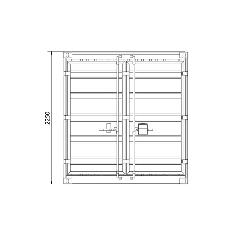 Container de stockage neuf 10 pieds – Image 12