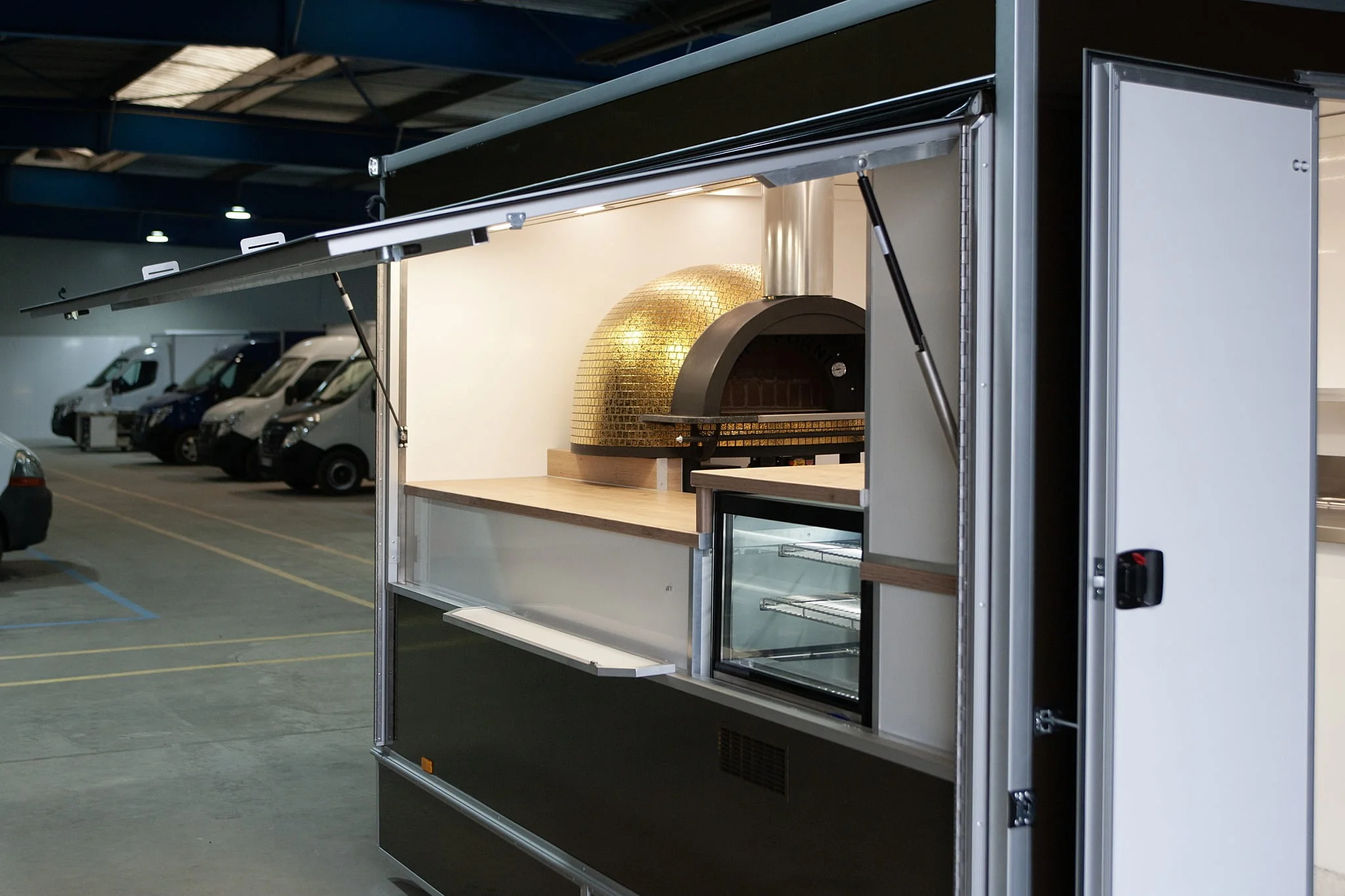 Remorque à pizza sur mesure – Image 2