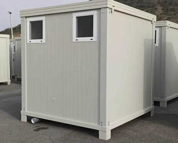BLOC SANITAIRE 1 TOILETTE + DOUCHE ET LAVABOT EN OPTION