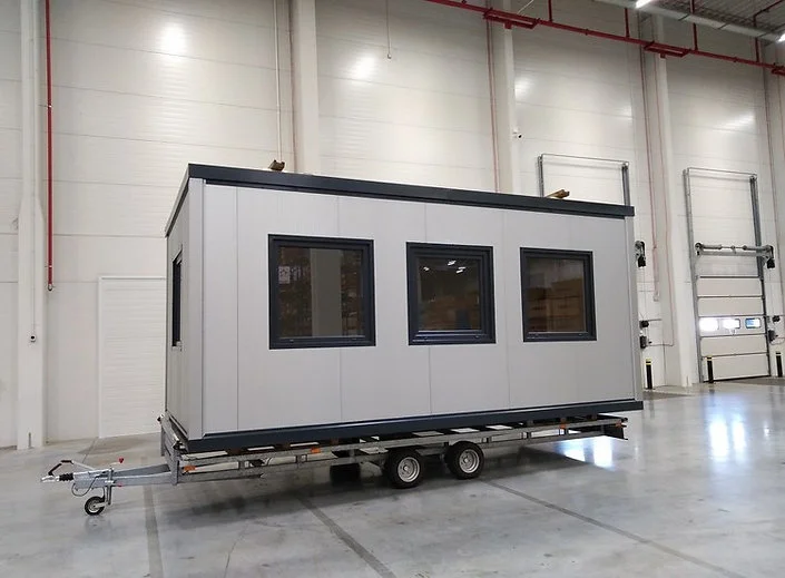 Containerbüro Belgien 18 m²: Modulare Räume für Baustellen und temporäre Büros – Image 4