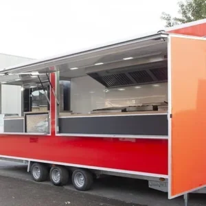 Remorque snack rôtisserie