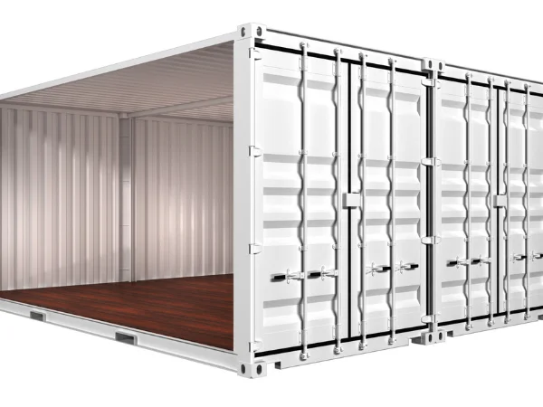 Vorgefertigte offene Garage aus Schiffscontainern, 28 m² – Image 3