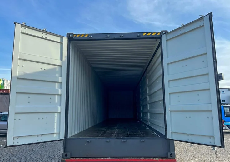40-Fuß High Cube Open Side Shipping Container – Image 3