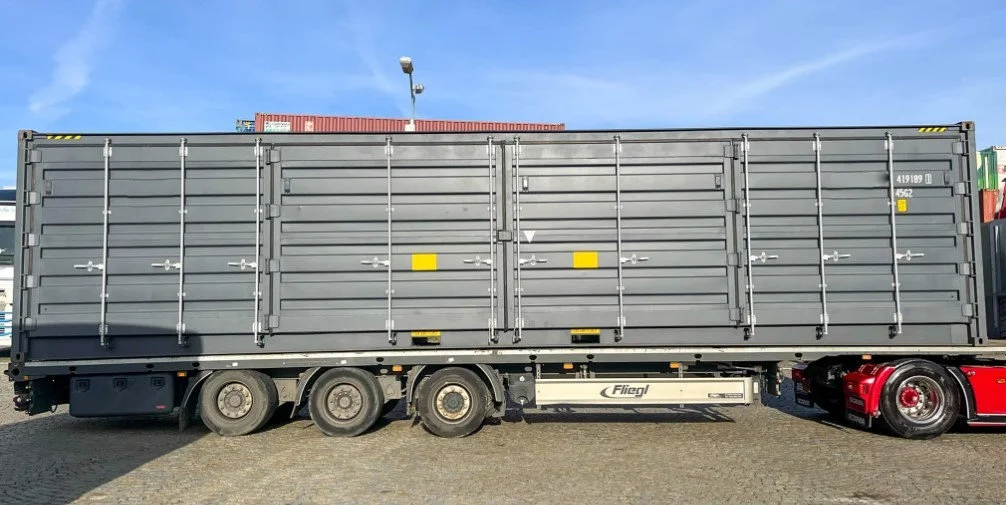 40-Fuß High Cube Open Side Shipping Container – Image 5