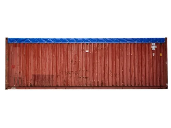 40-Fuß-Container, oben offen, High Cube, verwendet