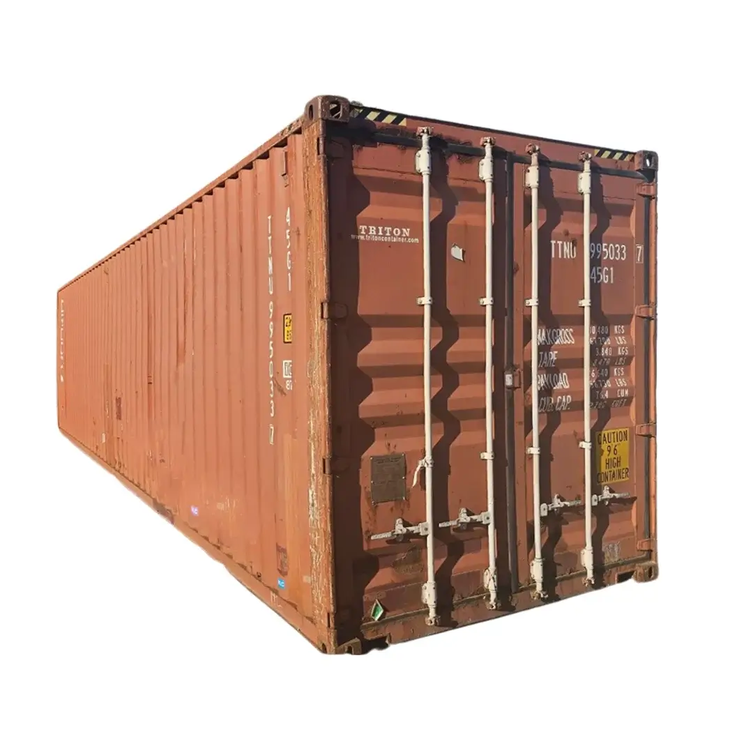 Gebrauchter 40-Fuß-Seecontainer mit großem Fassungsvermögen – luft- und wasserdicht – Image 2